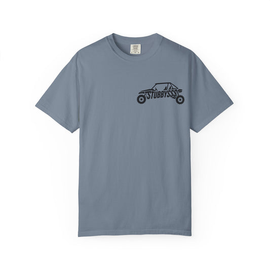 No Brakes No Plans No Problems Tee (Blue Jean)