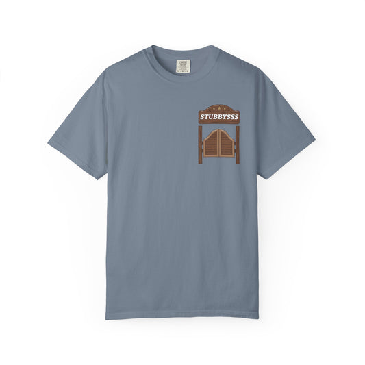 Small Dogs Big Sends Tee (Blue)