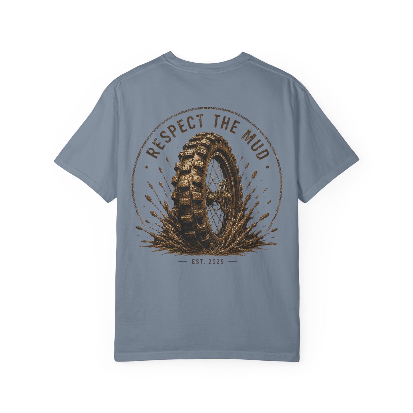 Respect The Mud Tee (Blue Jean)
