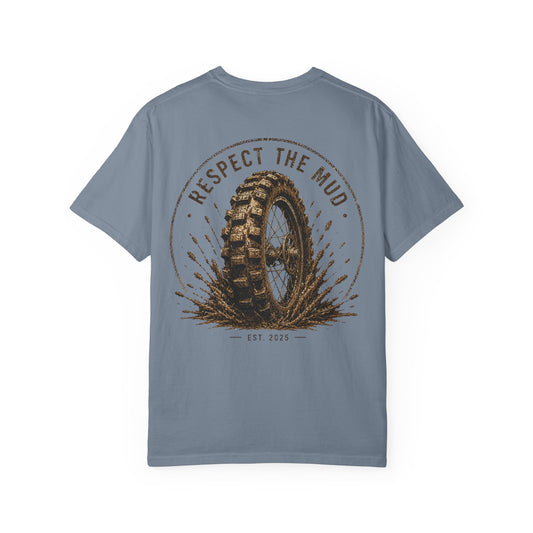 Respect The Mud Tee (Blue Jean)