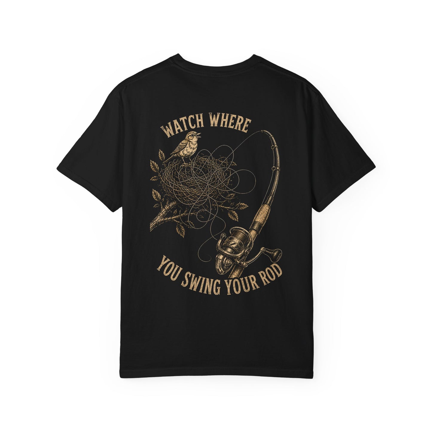 Watch Your Rod Tee (Black)