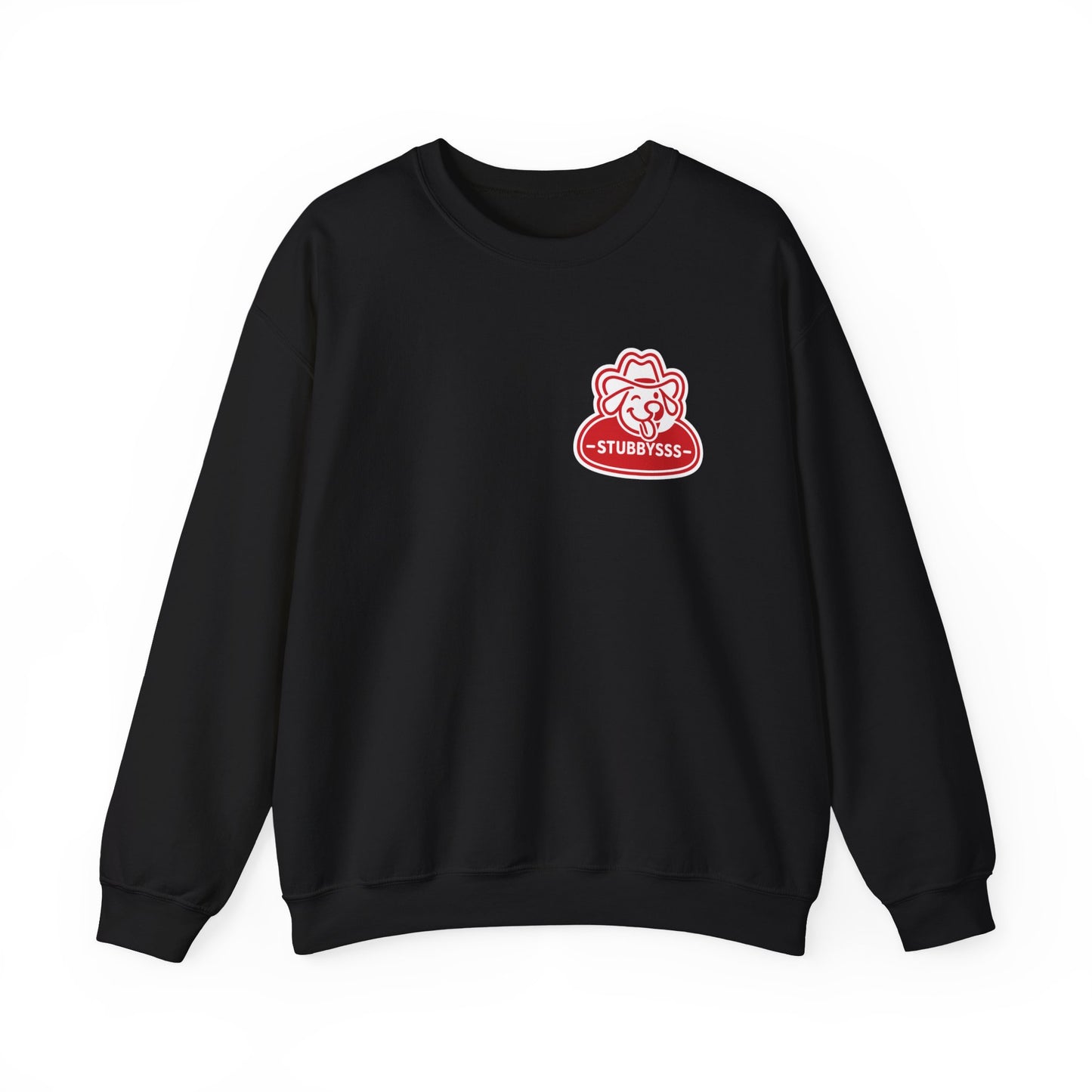Stay Stubby Crewneck (Black)