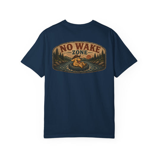 No Wake Zone Tee (Blue)