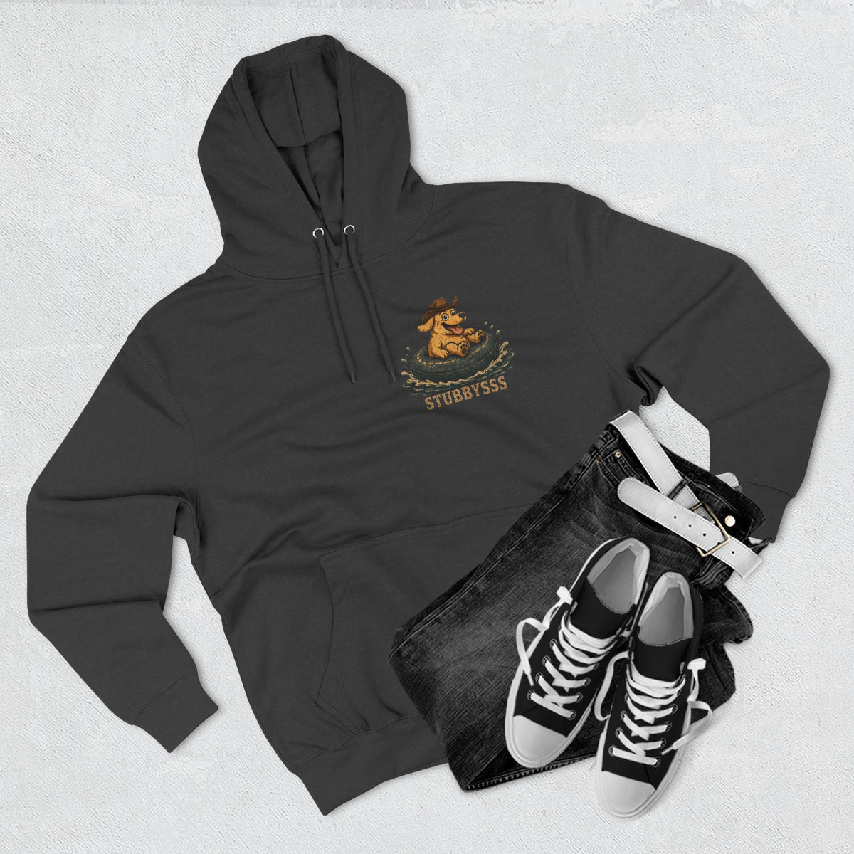 No Wake Zone Hoodie (Black)
