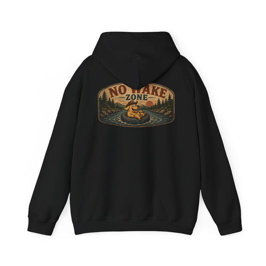 No Wake Zone Hoodie (Black)