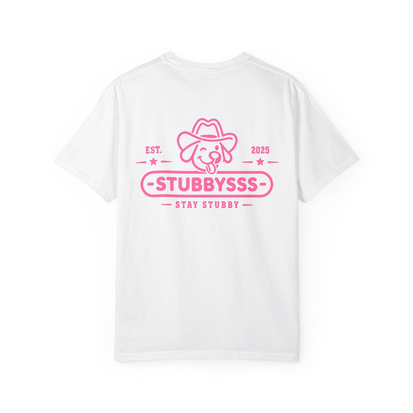 Stay Stubby Tee (Pink)
