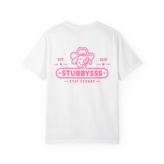 Stay Stubby Tee (Pink)