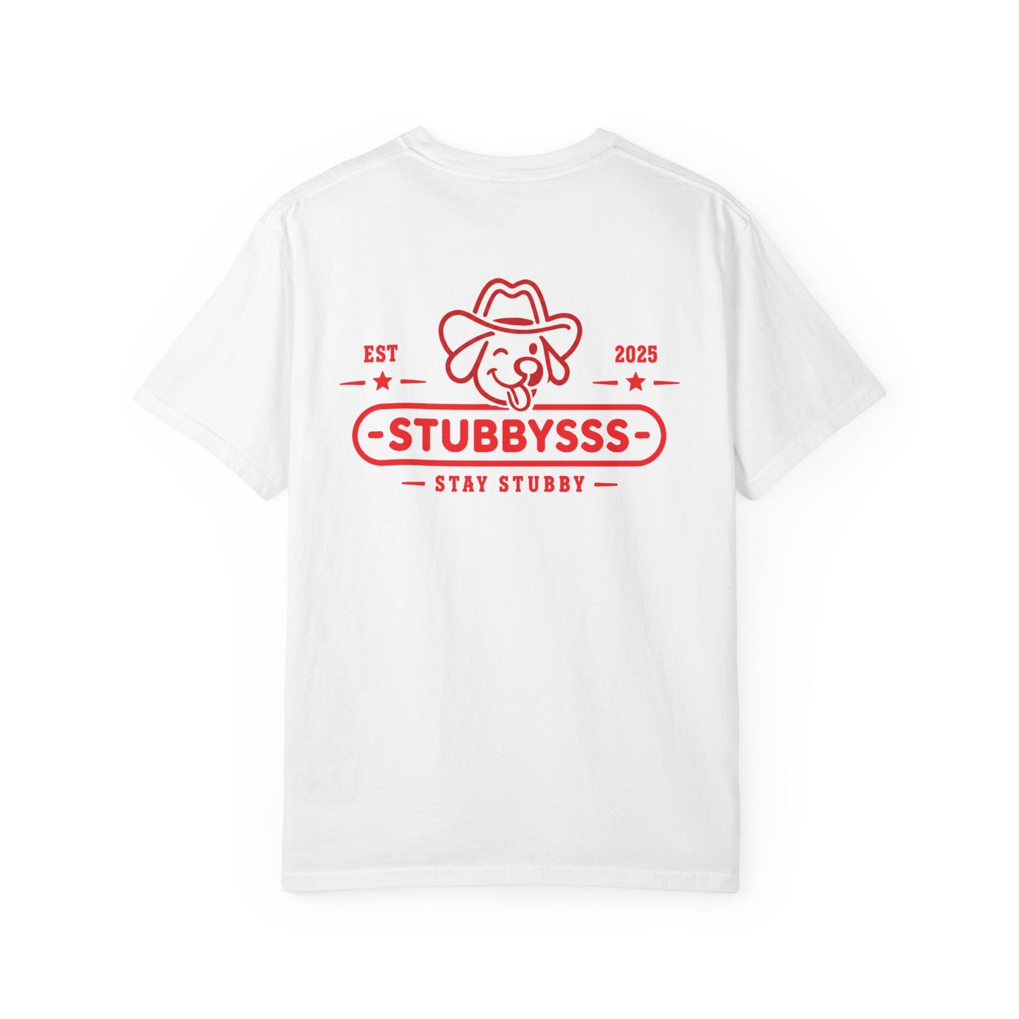 Stay Stubby Tee (White)