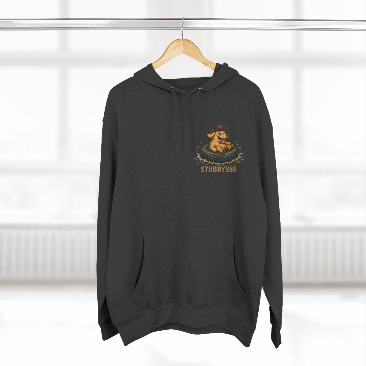 No Wake Zone Hoodie (Black)