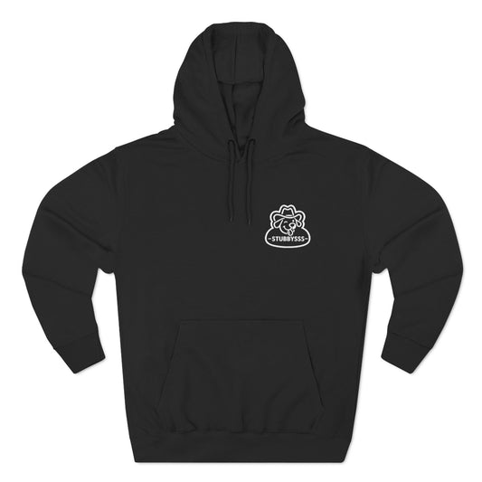 Embroidered Hoodie (Black)