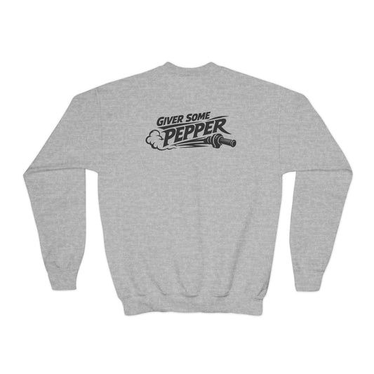Giver Some Pepper Youth Crewneck (Gray)