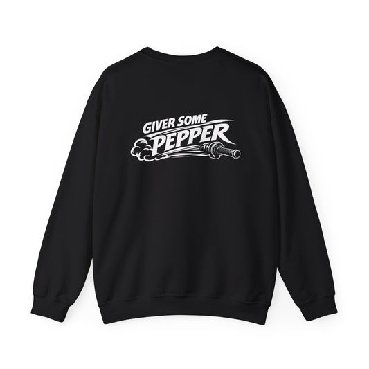 Giver Some Pepper Crewneck (Black)